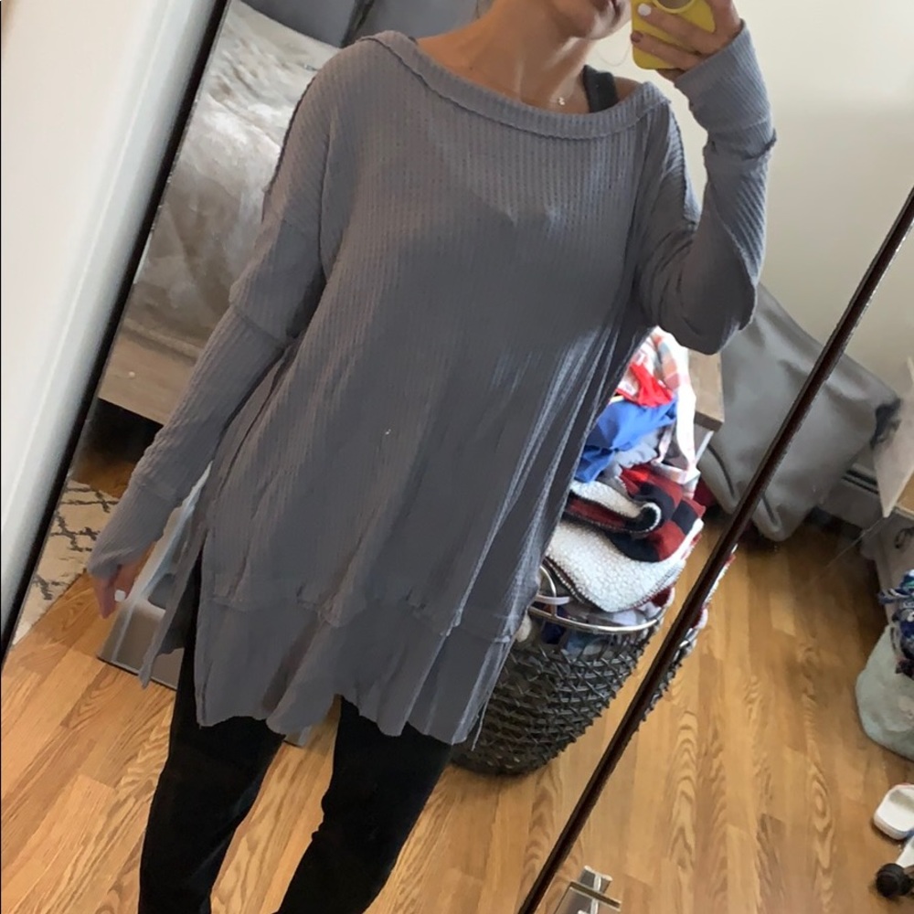 Free people long sleeve tunic